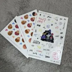 BTS バンタン ステッカー セット CD 購入特典 シール