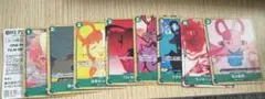 ワンピース FILM RED トレーディングカード 8枚セット