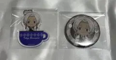 東京リベンジャーズ 黒川イザナ プリンセスカフェ アクリルキーホルダー 缶バッジ