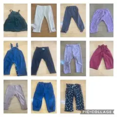 ベビーパンツ　ワンピース　80 女の子　まとめ売り