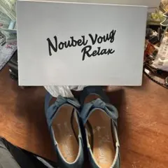 Noubel Voug Relax リボン パンプス デニム調のサムネイル