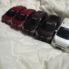 非売品 ダイハツ ミライース プルバックカー 5台セット