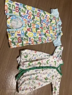 ERIC CARLE はらぺこあおむしロンパース2点