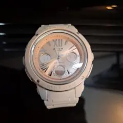 CASIO Baby-G ホワイト アナデジ 腕時計 本体のサムネイル