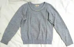 Allamanda ビジュー付きニット