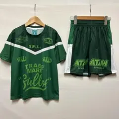 160cm sullo スージョ ジュニアプラシャツプラパン グリーンのサムネイル