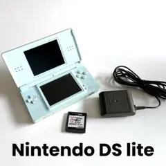 【ジャンク動作品】ニンテンドーDS Lite ACアダプター　お試しソフト付き