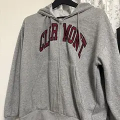 WEGO グレー フルジップパーカー Lサイズ