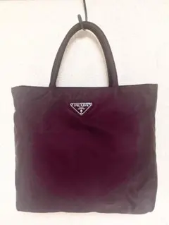 PRADA ダークブラウン トートバッグ
