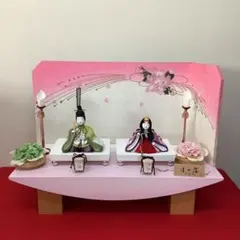 雛人形　木目込人形　親王飾り　月の宴　草園作