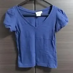 値下げ！アニエスベー パフスリーブ Vネック Tシャツのサムネイル