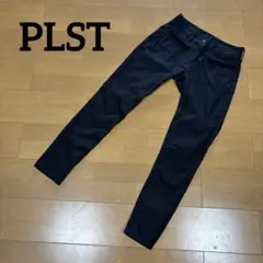 チノパンツ スキニー ブラック