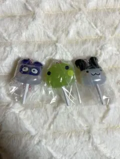 たまごっちカラフルキャンディチャーム3点セット くちぱっち みみっち ますくっち