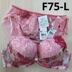 ワコール ルジェ 30G リボンブラ F75 下着 上下セット