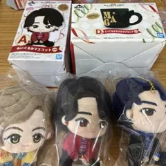 ミセス　 一番くじ　A賞 ぬいぐるみマスコット 全3種　コンプ　マグカップ　1種