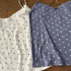 花柄 キャミソール