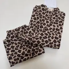 LOVE BOAT ヒョウ柄 甚平 浴衣 110cm