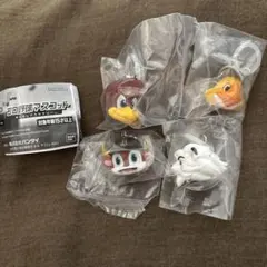 プロ野球マスコット　めじるしアクセサリー　 4個セット