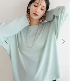 LOWRYSFARM USEFULシアープルオーバー ライトグリーン