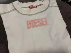 【DIESEL】長袖Tシャツホワイト