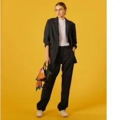 美品 シンゾーン クライスラージャケット BLACK 36