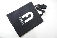 FURLA ロゴプリント キャンバストートバッグ ブラックのサムネイル