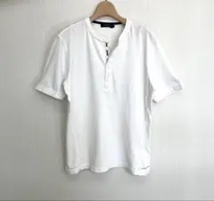 00s Calvin Klein Jeans ヘンリーネックT XL 白のサムネイル