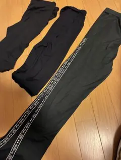 150 黒スパッツ　3枚セット　（未使用2枚）