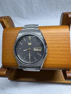 希少 SEIKO 5 SNXS79K1 ブラック サンレイ 自動巻き デイデイト - メルカリ