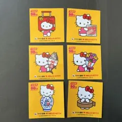 クロネコヤマト×ハローキティ 非売品ステッカー6枚セット