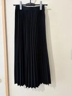 美品　GRL ブラック プリーツスカート M