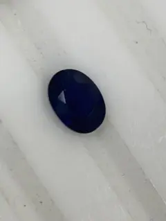 サファイアオーバルルース　1.02ct