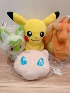 新品未使用　ポケモン　ポケットモンスター　ぬいぐるみ　まとめ売り　一番くじ