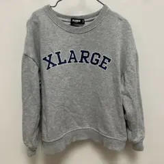 XLARGE グレー トレーナー 120サイズ
