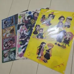 鬼滅の刃 クリアファイルセット　3つバラ売り不可