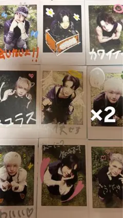 &TEAM Back to Life チェキ　9枚セット×2 トレカ