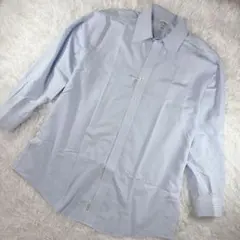 Brooks Brothers 長袖シャツ ストライプ 17-32 青　C L済