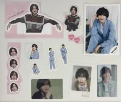 なにわ男子　道枝駿佑　ミニフォト　ステッカー