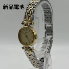 希少 SEIKO 腕時計 ラウンド スモセコ ゴールド 金 ヴィンテージ 可動