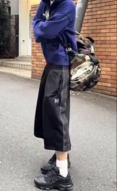 Needles ハーフパンツ ブラック 楽天市場】ハーフパンツ（ブランドニードルス）の通販