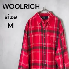 WOOLRICH ウールリッチ 長袖 ボタンダウンシャツ メンズ Mサイズ相当