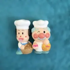 アンパンマン　あつまれシリーズ　ジャムおじさん　バタコさん　指人形