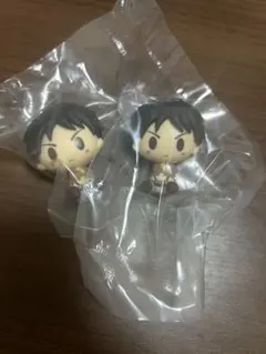 進撃の巨人　一番くじ　G賞ちょこのっこフィギュア　エレン2個セット