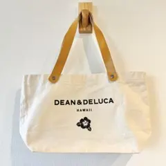 DEAN＆DELUCA ナチュラル・レザーハンドル トートバッグ スモールサイズ