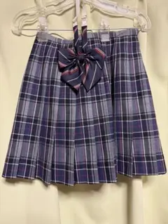 EASTBOY プリーツスカート &リボン