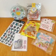 【新品】シール　7点セット　(ディズニー、サンリオなど)