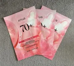 anua 桃70 ナイアシンセラムマスク×３