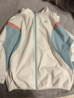 le coq sportif フード付きウィンドブレーカー ホワイトのサムネイル