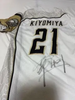 未使用・箱付き]楽天イーグルス岸孝之投手直筆サイン入りユニフォーム