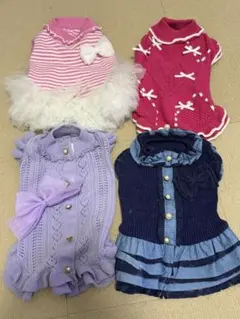犬服 4着セット 小型犬用